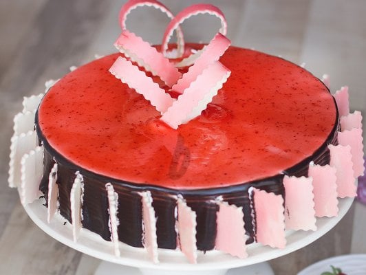 Chocolate Strawberry cake