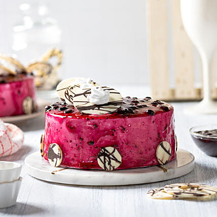 Blueberry Glaze Cake