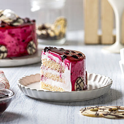 Blueberry Glaze Cake