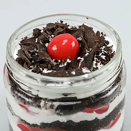 Black Forest Cream Cake Jar Set of 2