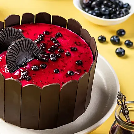 Blueberry Designer Cake