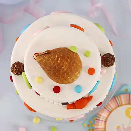 Party Lover 2 Tier Truffle Cake