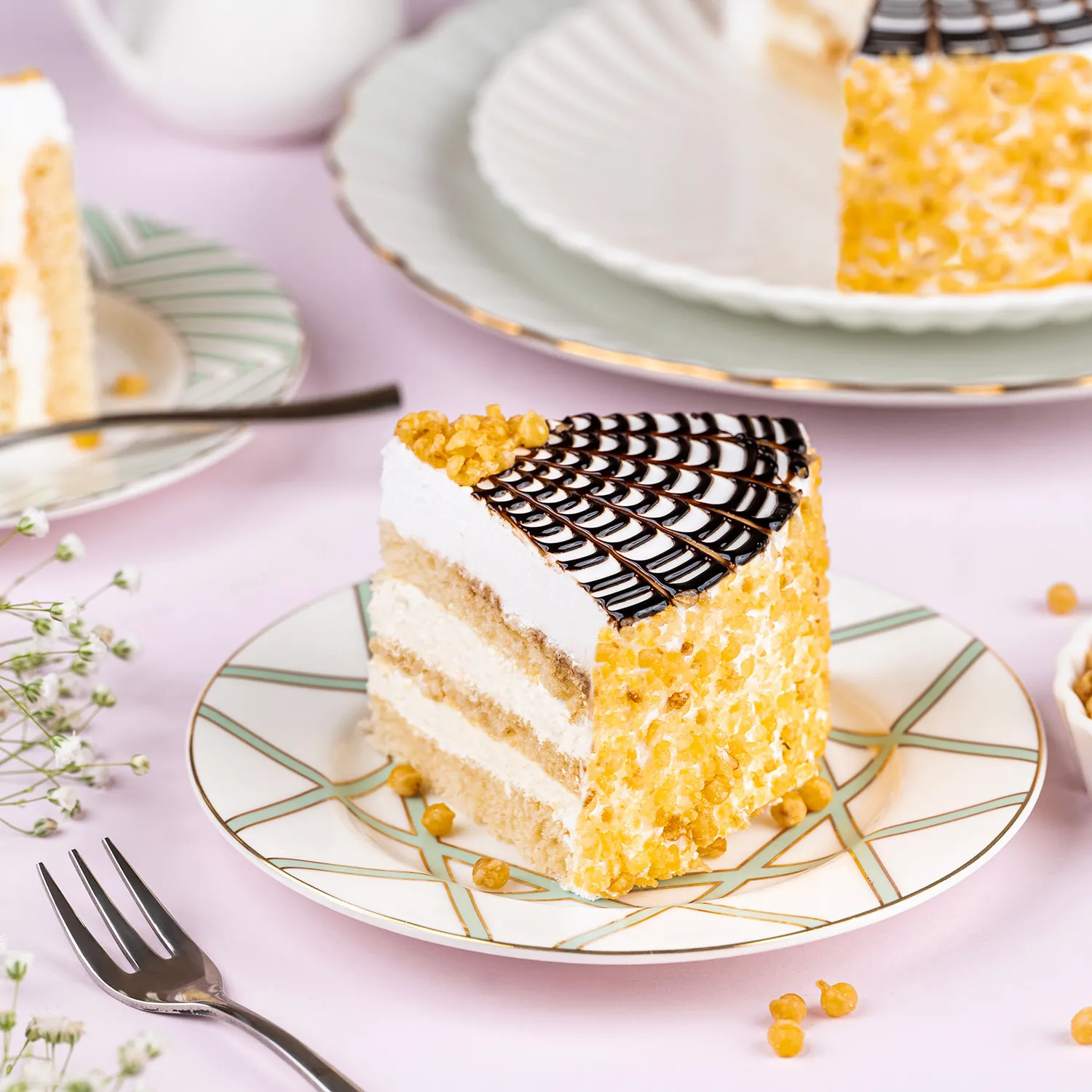Butterscotch Cream Cake