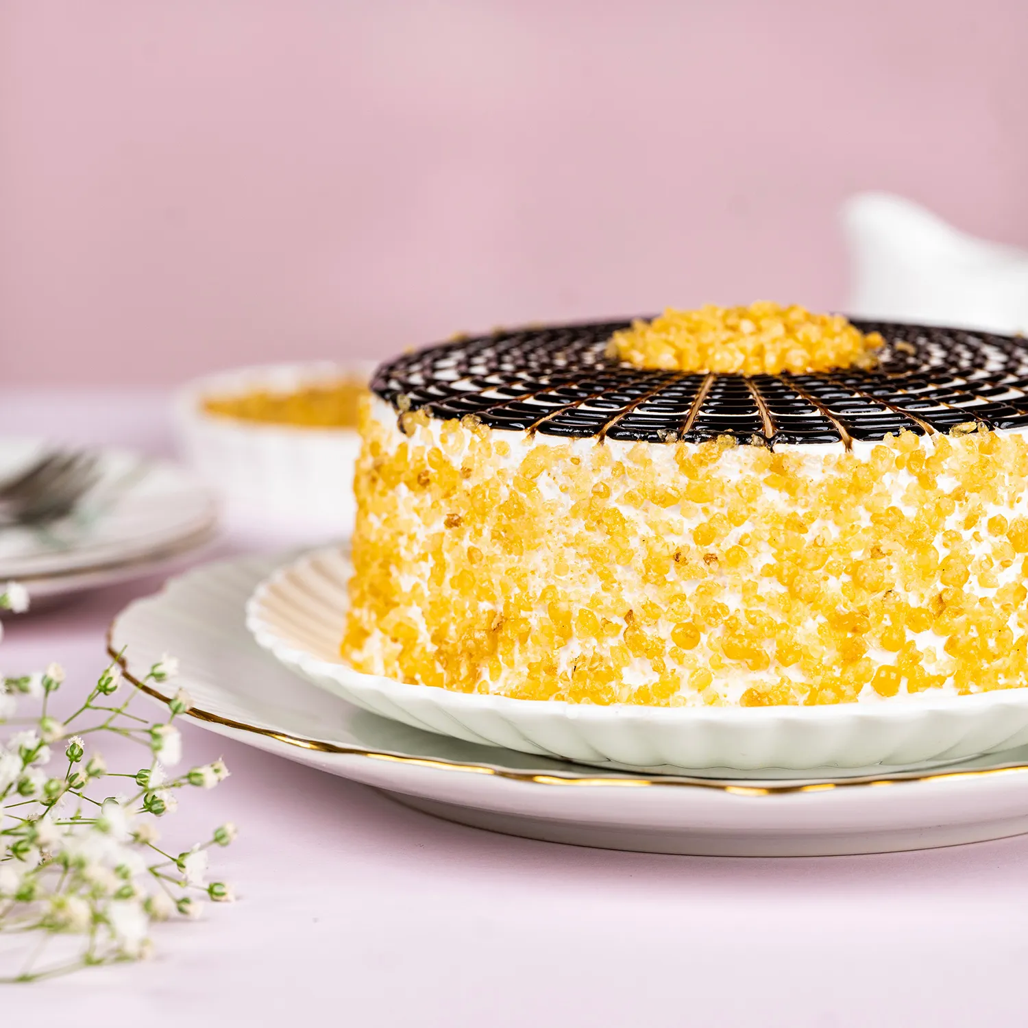 Butterscotch Cream Cake