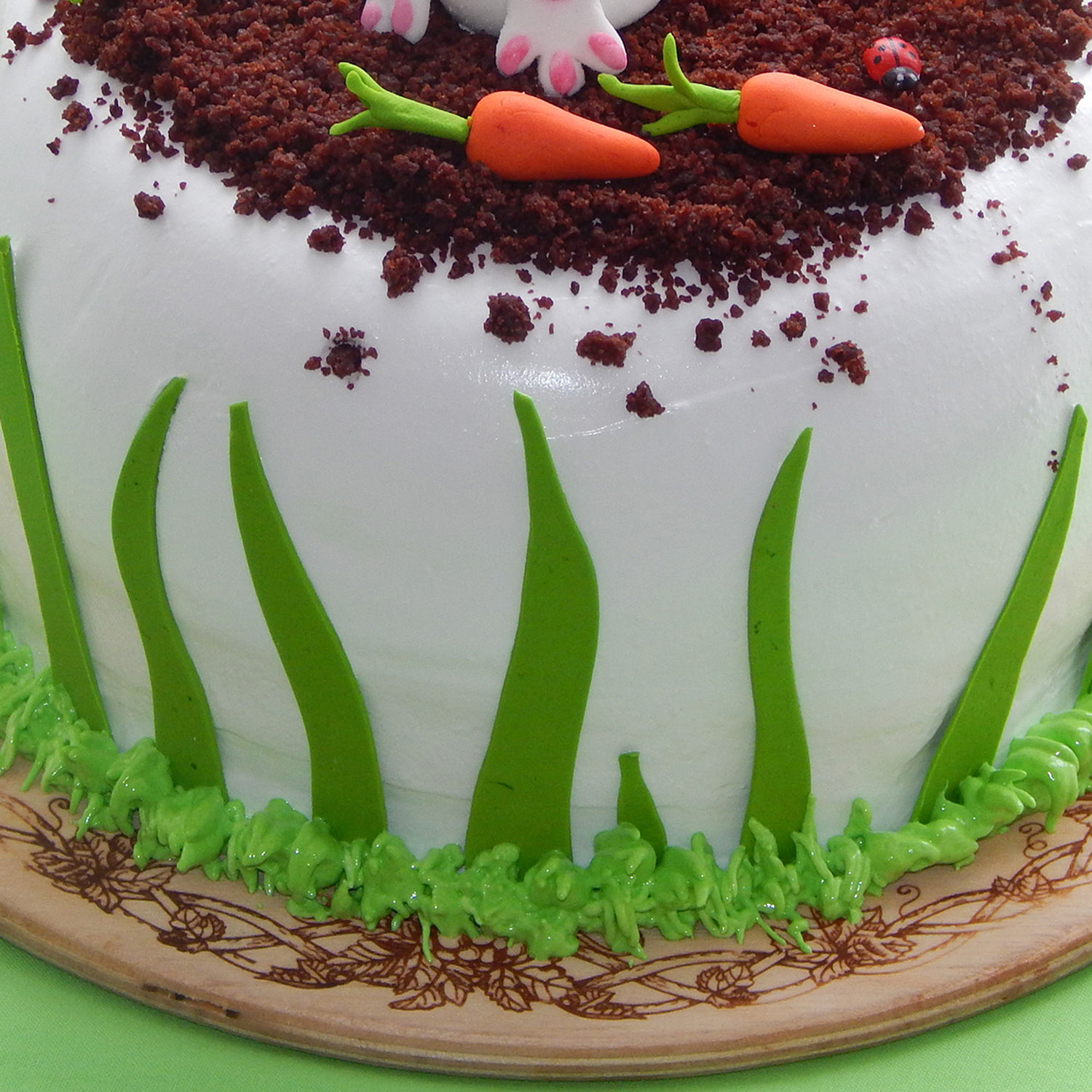 Rabbit & Carrots Designer Cake