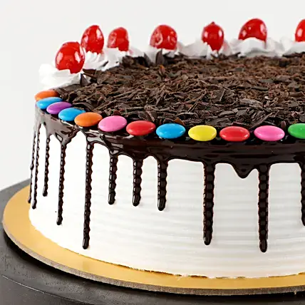 Yummy Black Forest Gems Cake