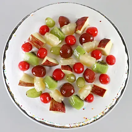 Fresh Fruit Vanilla Cake