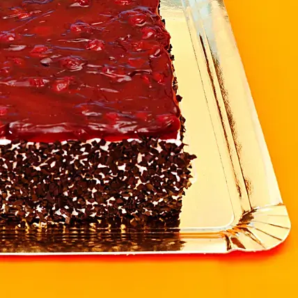 Exquisite Square Blueberry Cake