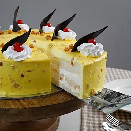 Choco Lavash Cherry Pineapple Cake