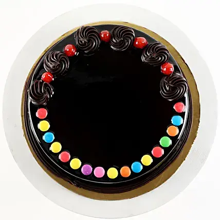 Delicious Truffle Gems Cake