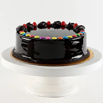 Delicious Truffle Gems Cake