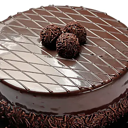 Heavenly Truffle Cream Cake