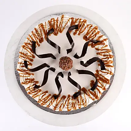 Heavenly Caramel Cream Cake