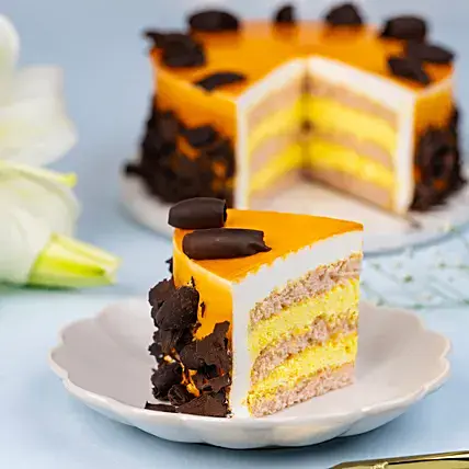 Tempting Mango Cake