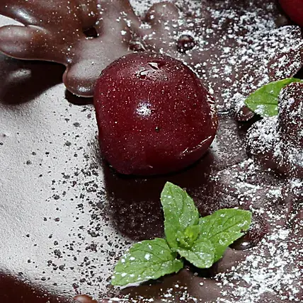 Dripping Chocolate Cake