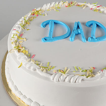 Dad Special Vanilla Cake