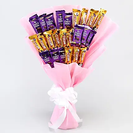 Assorted Cadbury Chocolates Bouquet