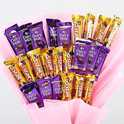 Assorted Cadbury Chocolates Bouquet