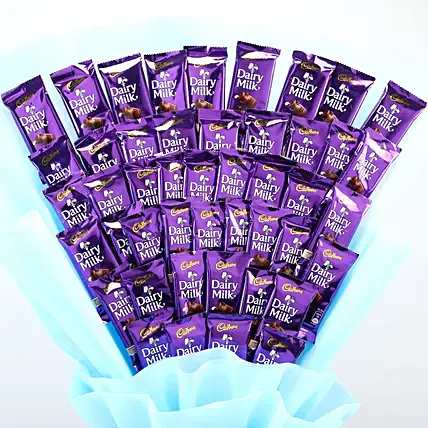 50 Cadbury Dairy Milk Chocolate Bouquet