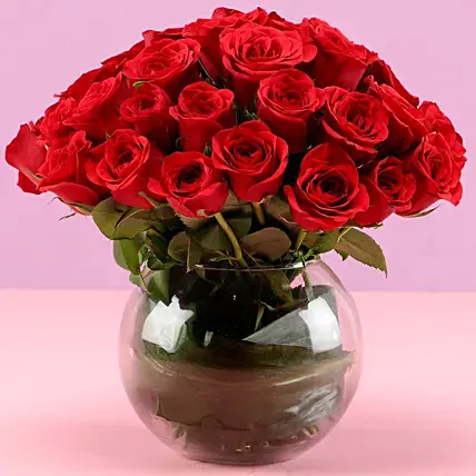 Extravagant 40 Red Roses Arrangement