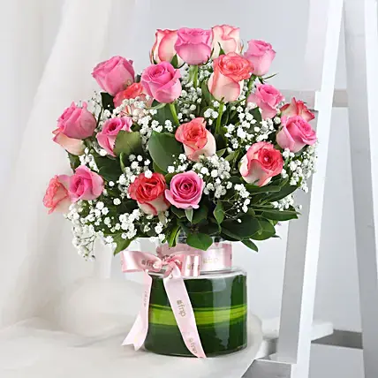 Blissful Love Roses Arrangement