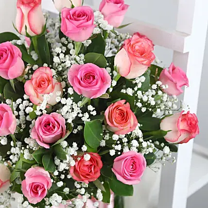 Blissful Love Roses Arrangement