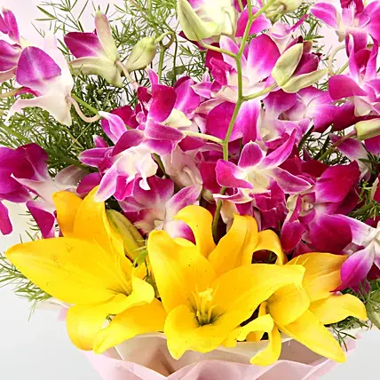 Eternal Mixed Flowers Bouquet