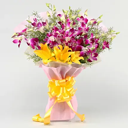Eternal Mixed Flowers Bouquet