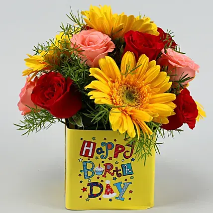 Happy Birthday Floral Beauty Arrangement