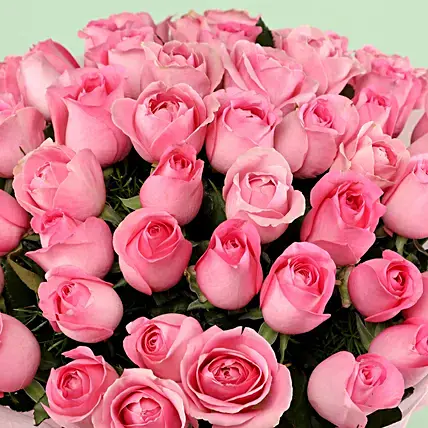 Poetic Pink Roses Bouquet