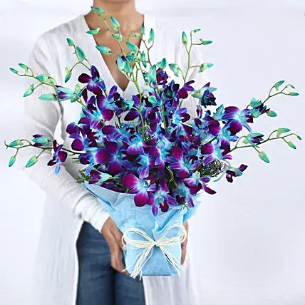 Colours Of Galaxy Orchids Bouquet