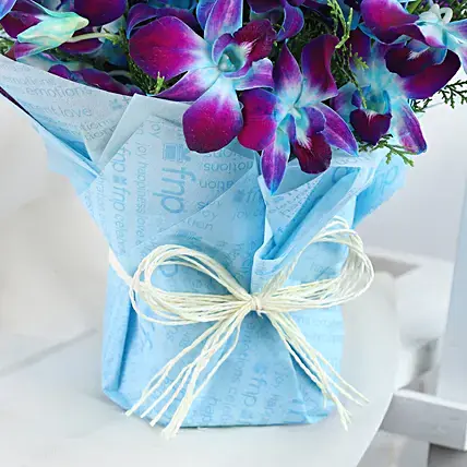 Colours Of Galaxy Orchids Bouquet