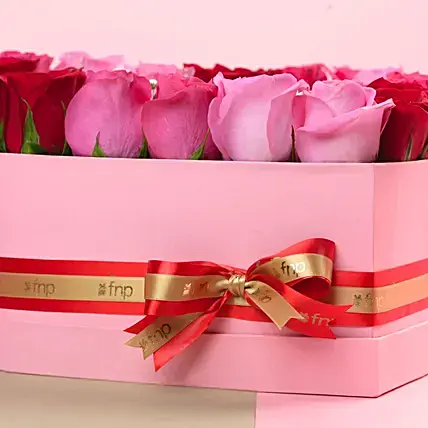 Ravishing Roses Heart Box