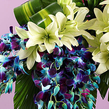 Bright Flowers Tall Arrangement