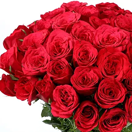 Compassionate Red Roses Vase