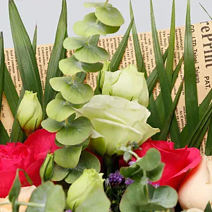 Blissful Mixed Flowers Bouquet