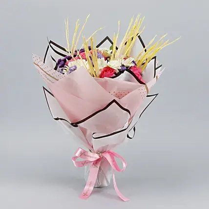 Blissful Mixed Flowers Bouquet