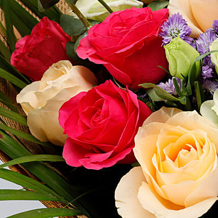 Blissful Mixed Flowers Bouquet