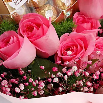 Blissful Mixed Flowers Bouquet