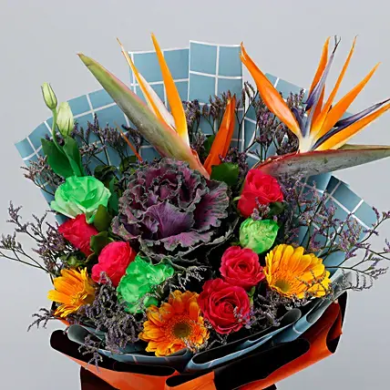 Delightful Mixed Flowers Bouquet | Cake2homes