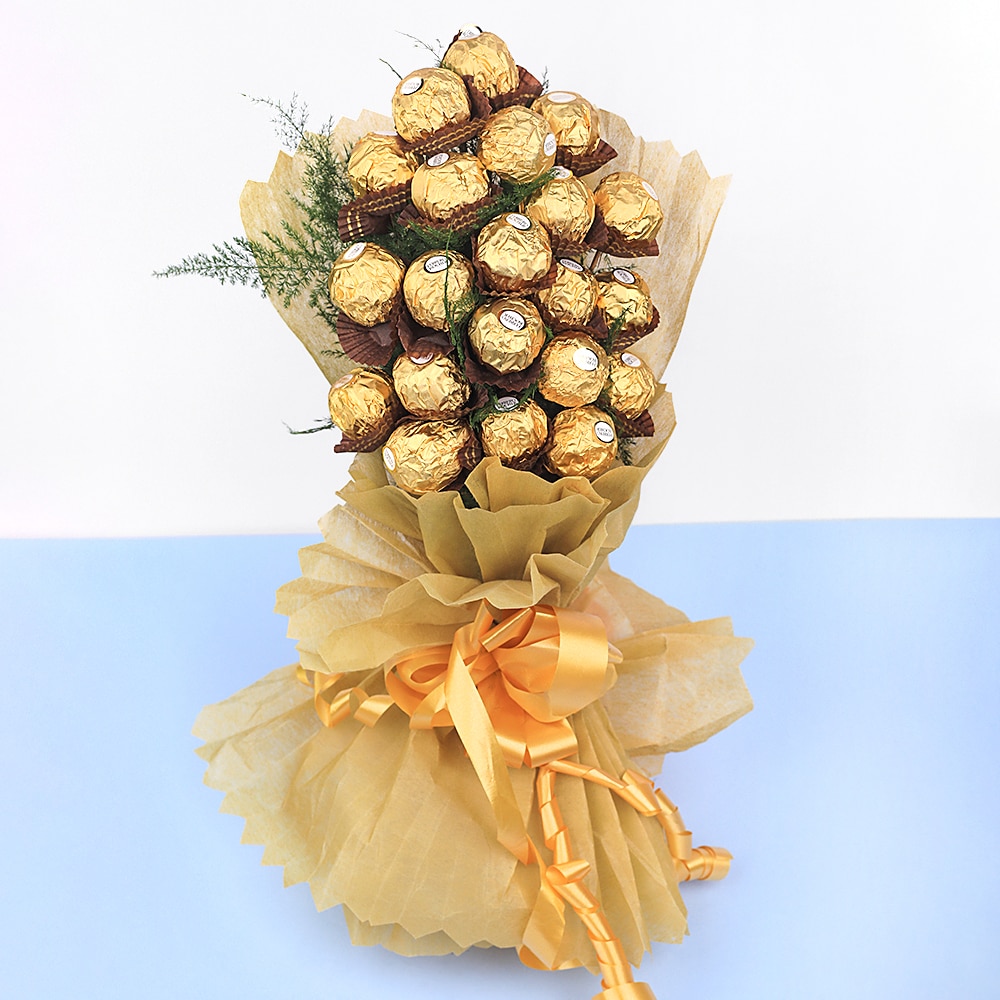 Ferrero Rocher Chocolate Candy Bouquet