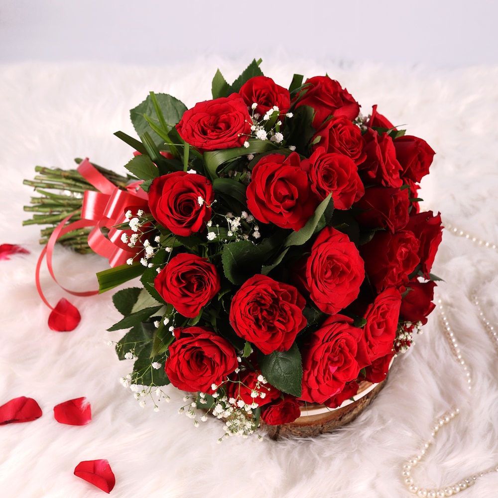 Scarlet Rose Bouquet