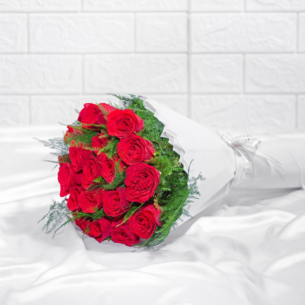 Heavenly Love Red Roses Bouquet