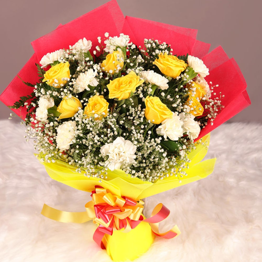 Graceful Carnation Arrangement