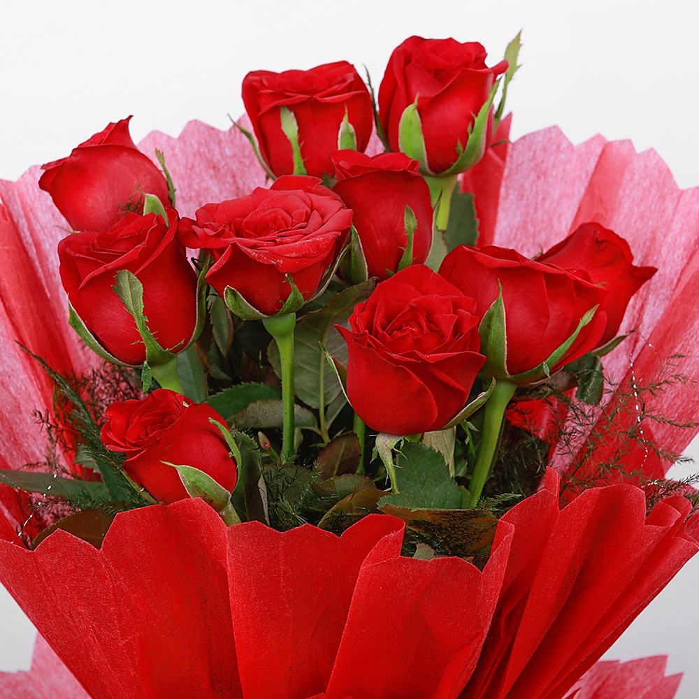 Red Roses & Ferrero Combo