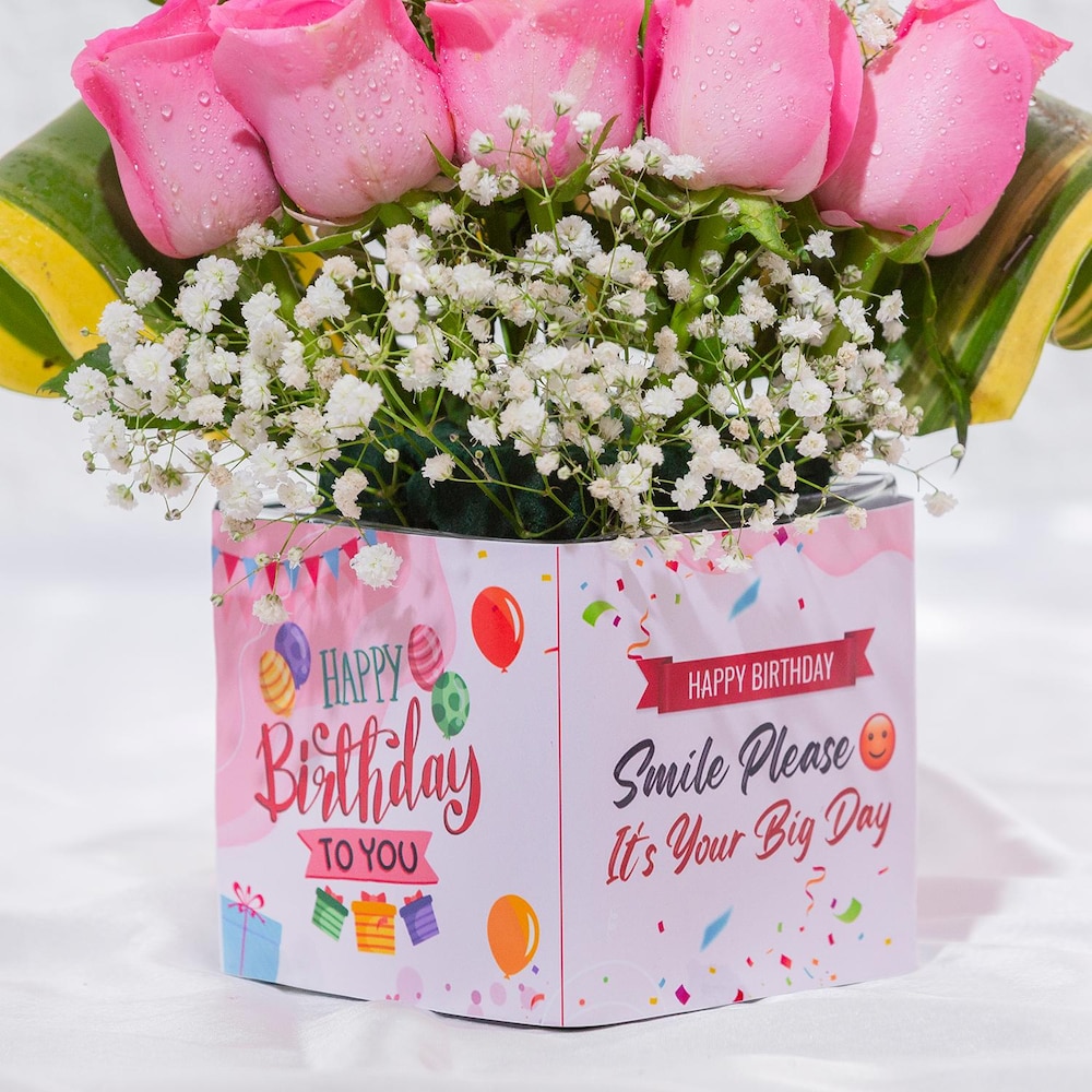 Exquisite Mix Roses Arrangement