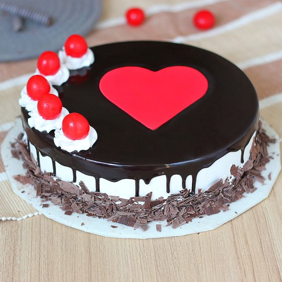 Subtly Stealing Heart Cake