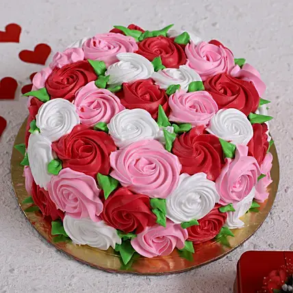 Full Of Roses Designer Cake