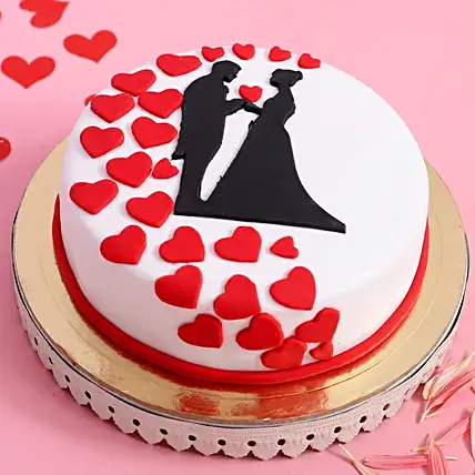 Love Couple Designer Cake