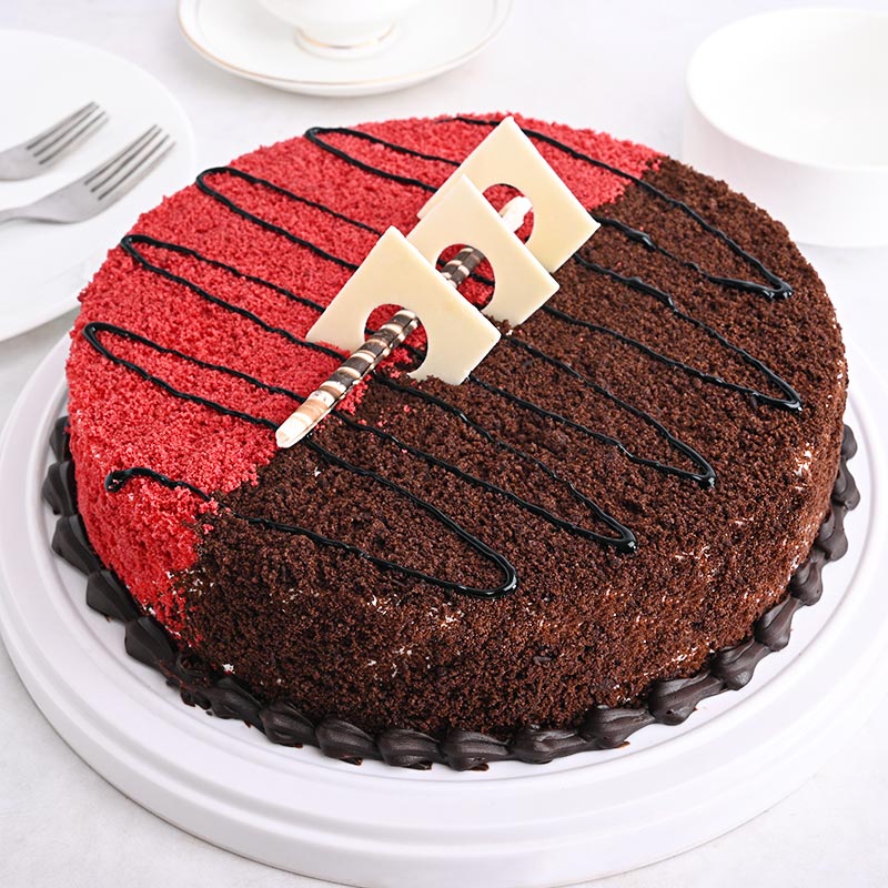 Chocolatey Red Velvet Twist